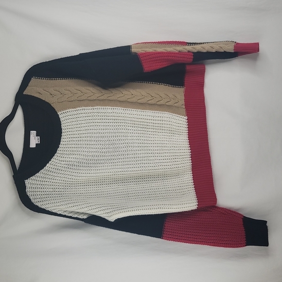 Ten Sixty Sherman color block sweater sz XL - Picture 1 of 11